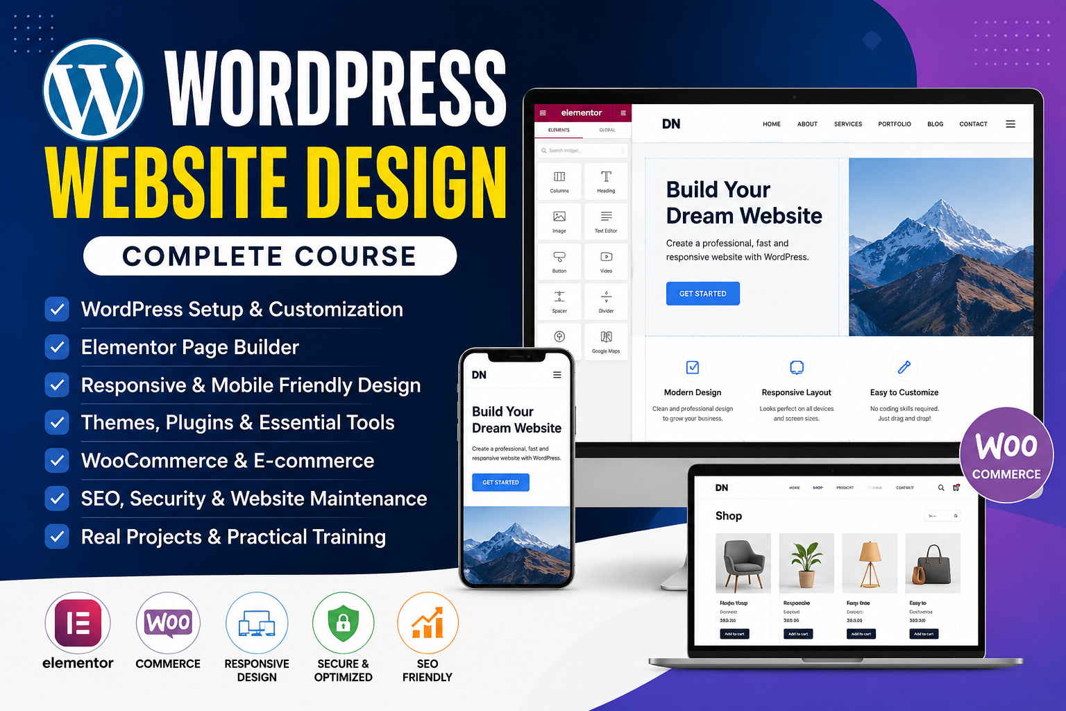 WordPress Website Design Course